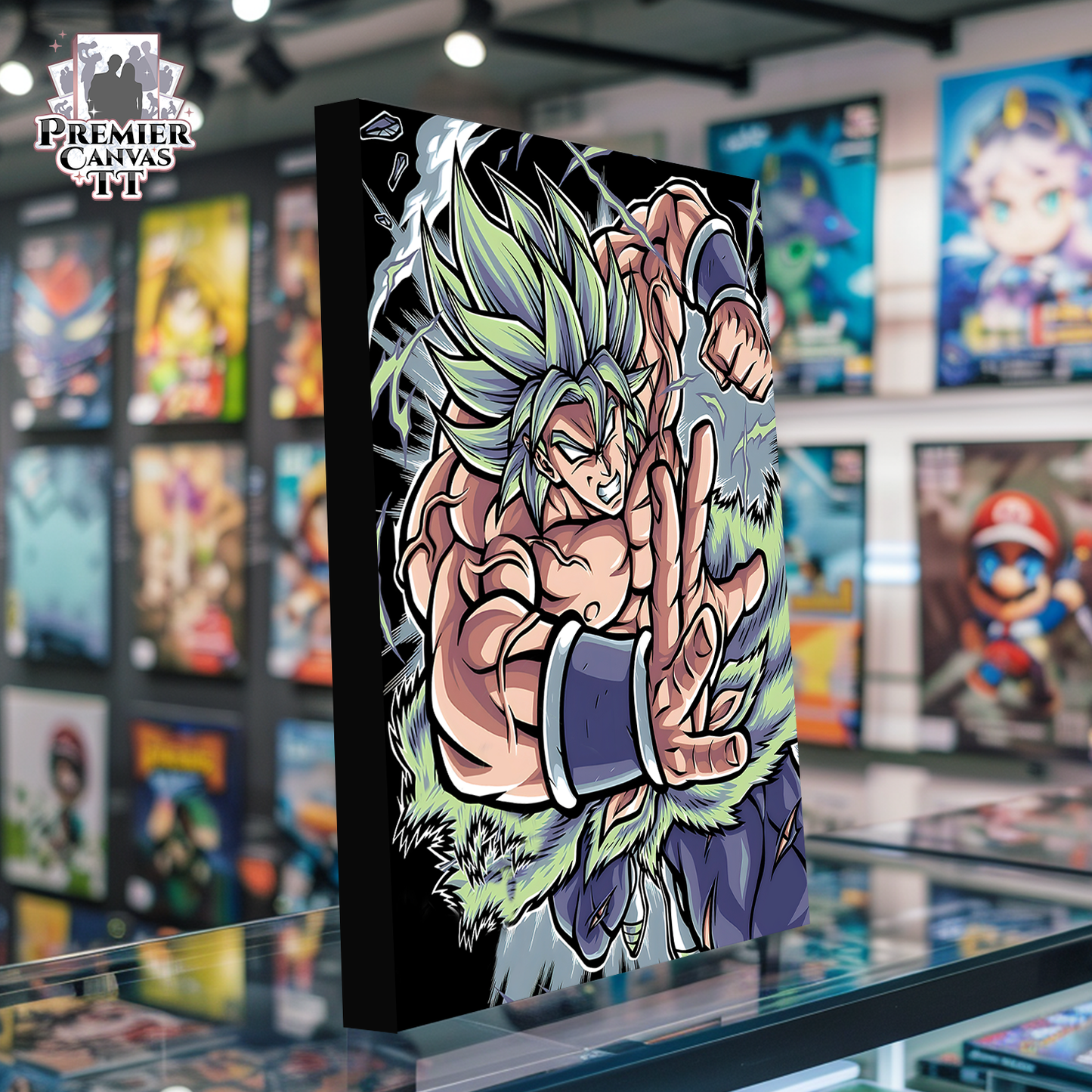 Broly's Unchained Power Canvas