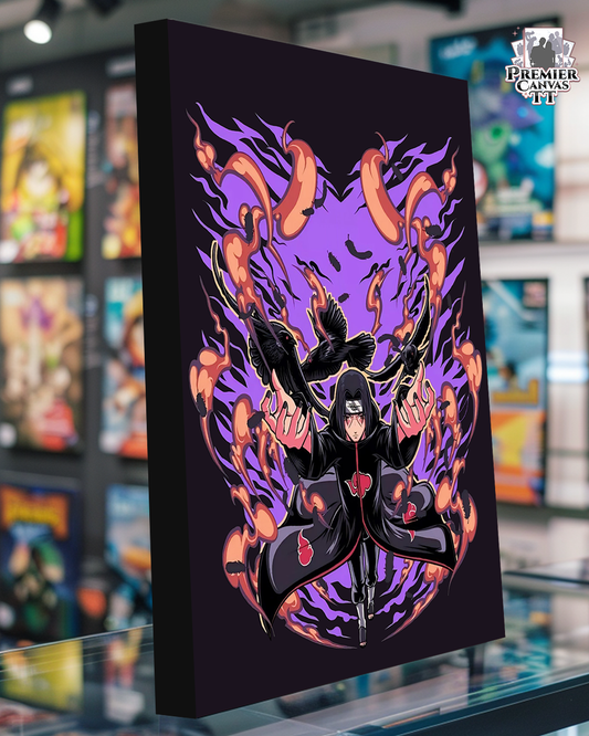 Itachi's Mangekyou Canvas