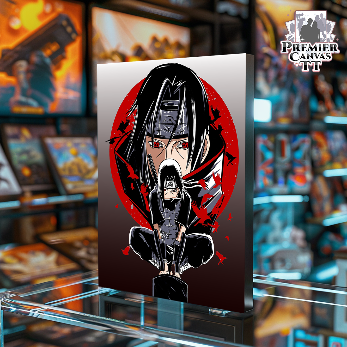 Brotherly Bond - Itachi & Sasuke Canvas