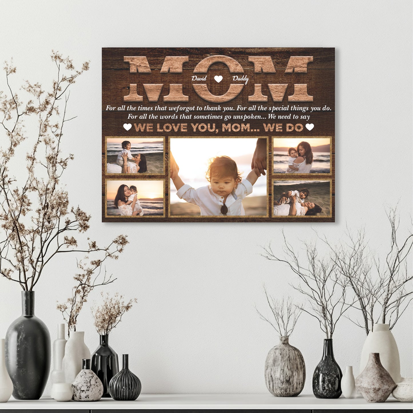 MOM Personalized Collage