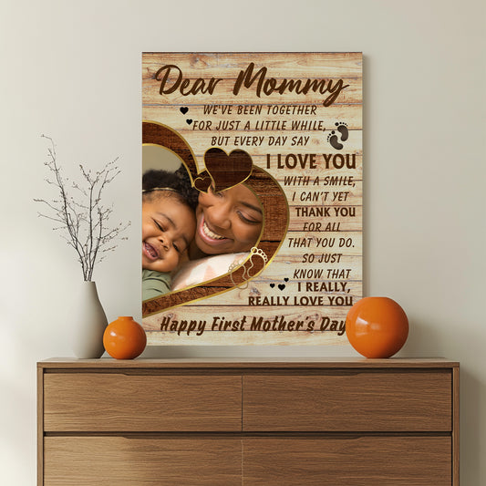 Dear Mommy Canvas