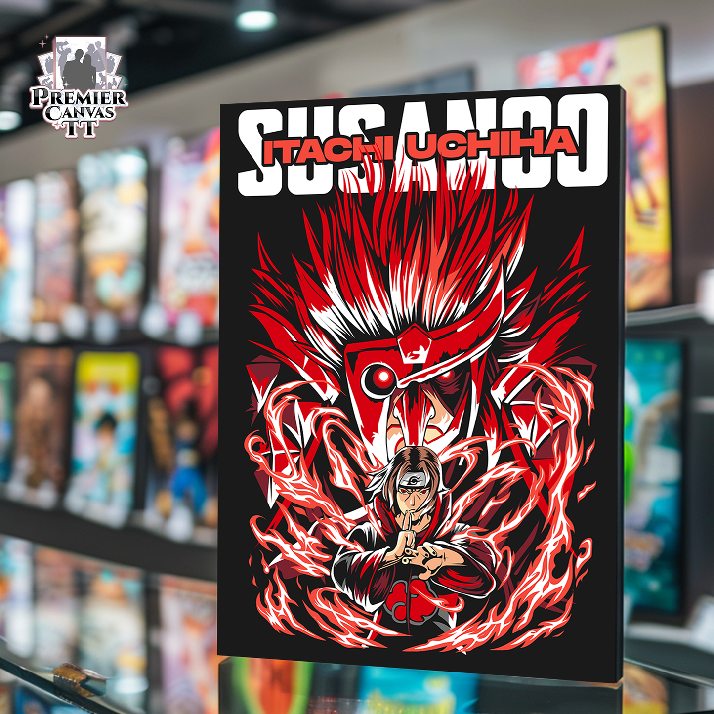 Uchiha's Phantom Cage Canvas