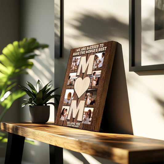 World's Best Mom Collage