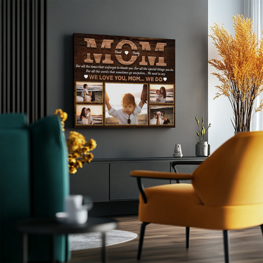 MOM Personalized Collage