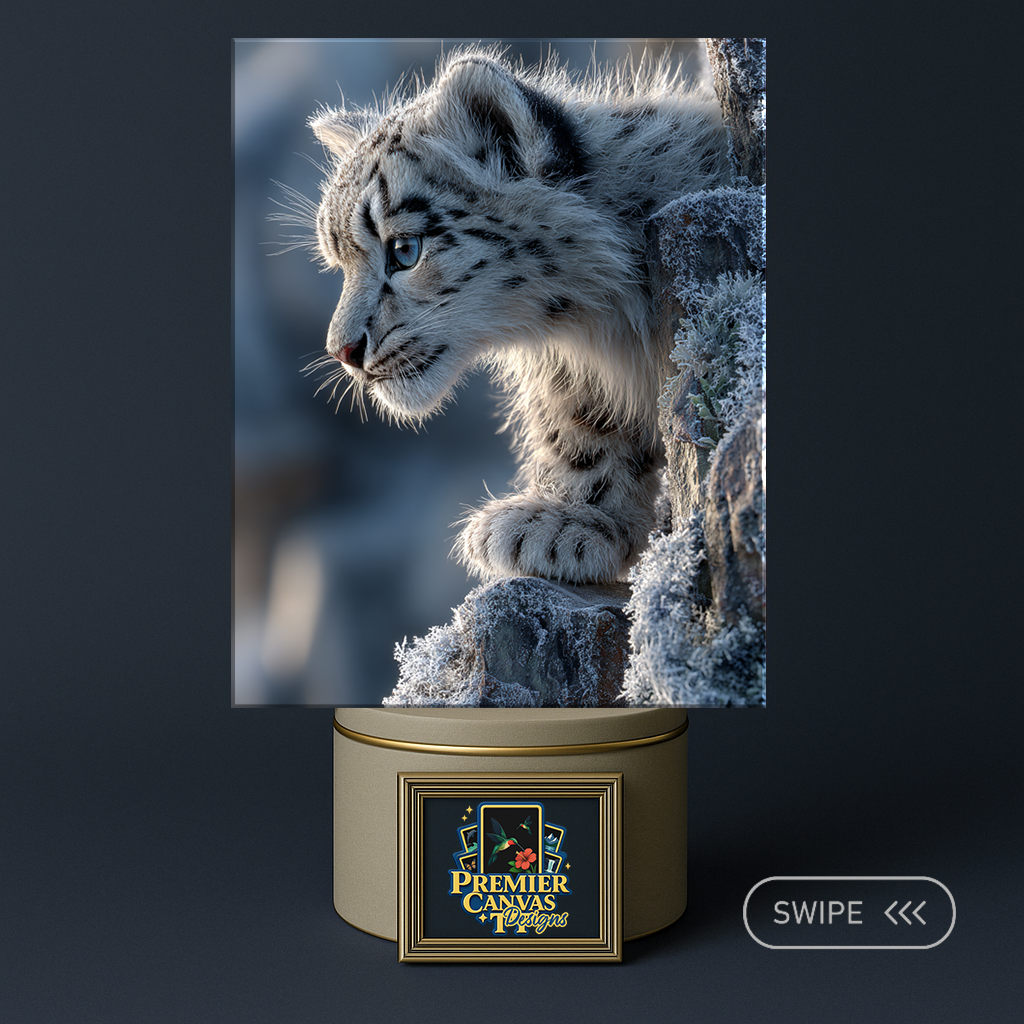 Big cat wildlife canvas art 01