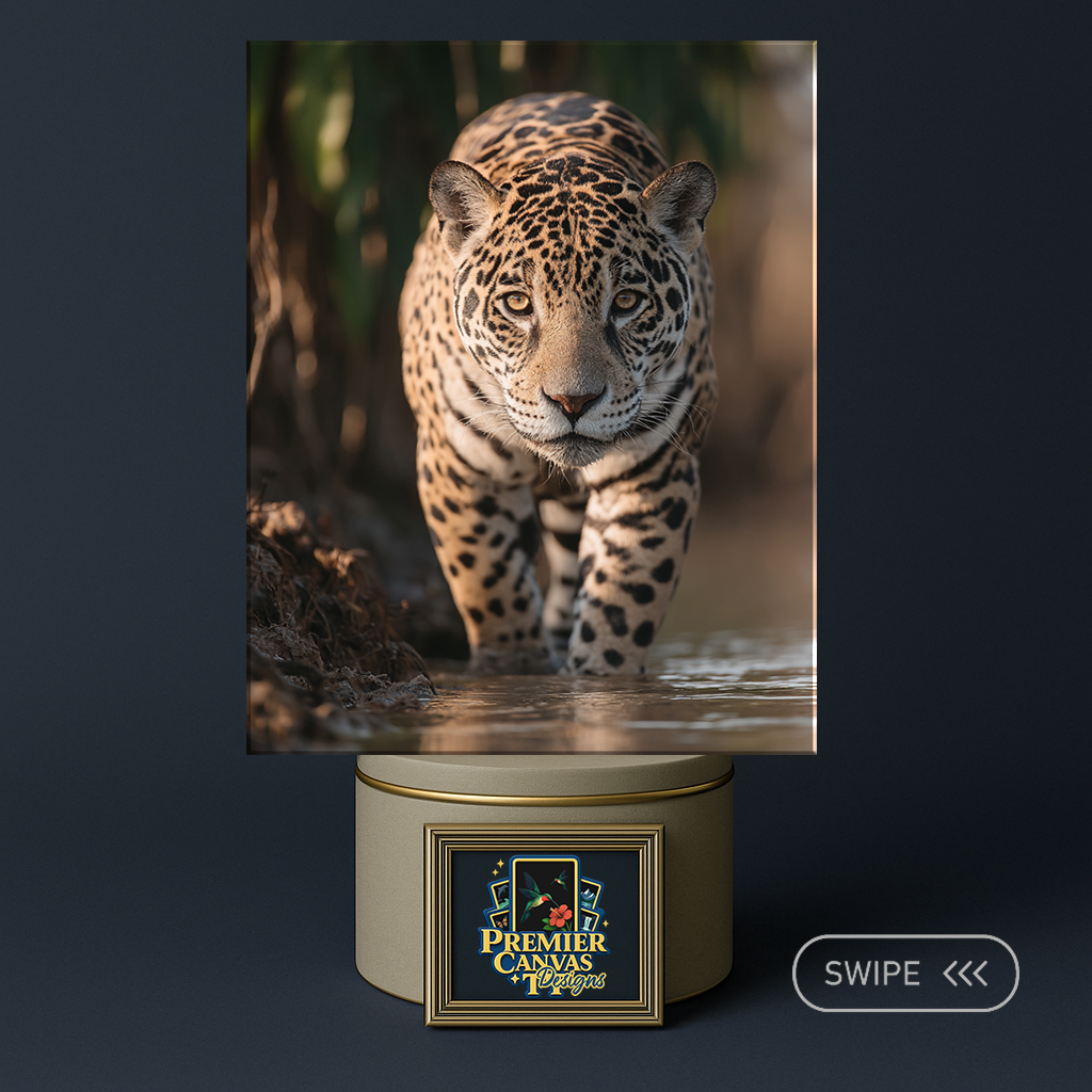 Big cat wildlife canvas art 11