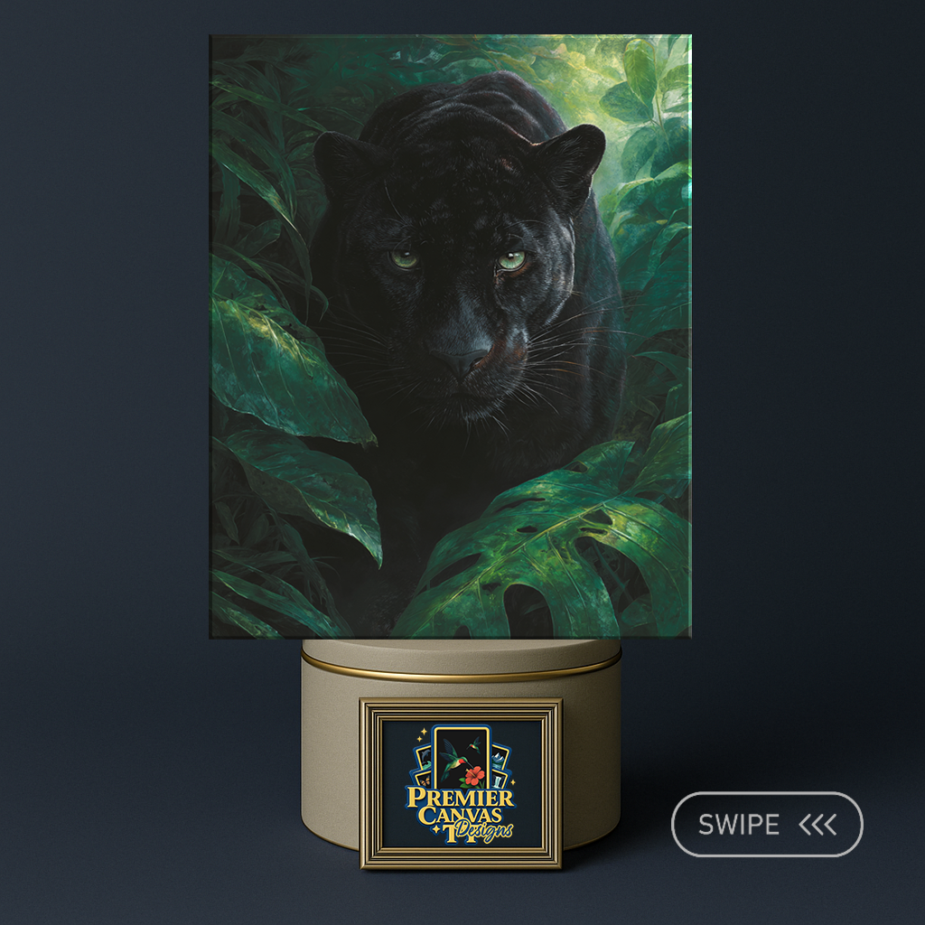 Big cat wildlife canvas art 22
