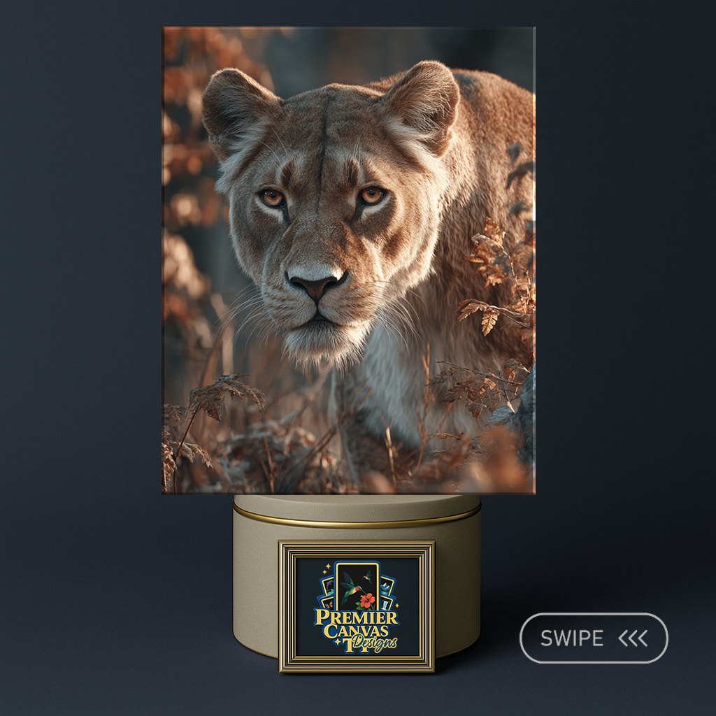 Big cat wildlife canvas art 31