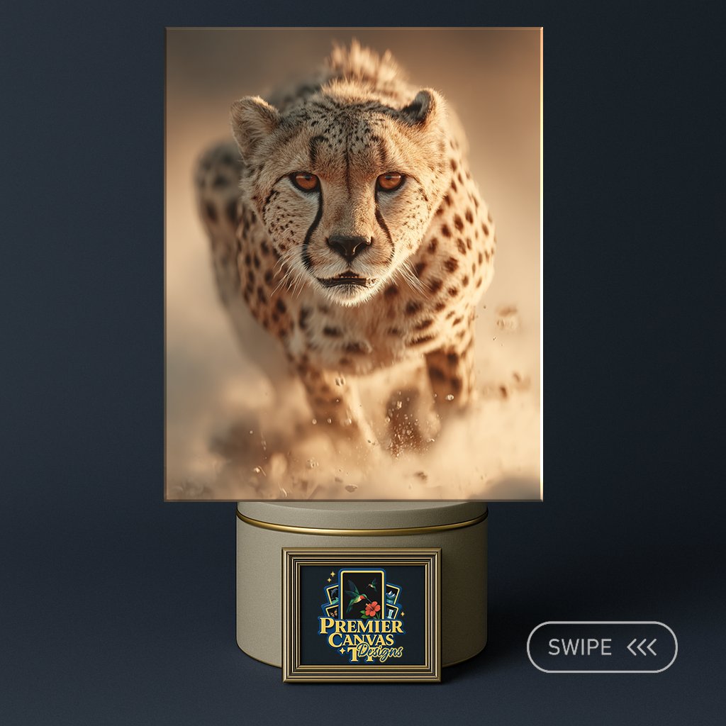 Big cat wildlife canvas art 32