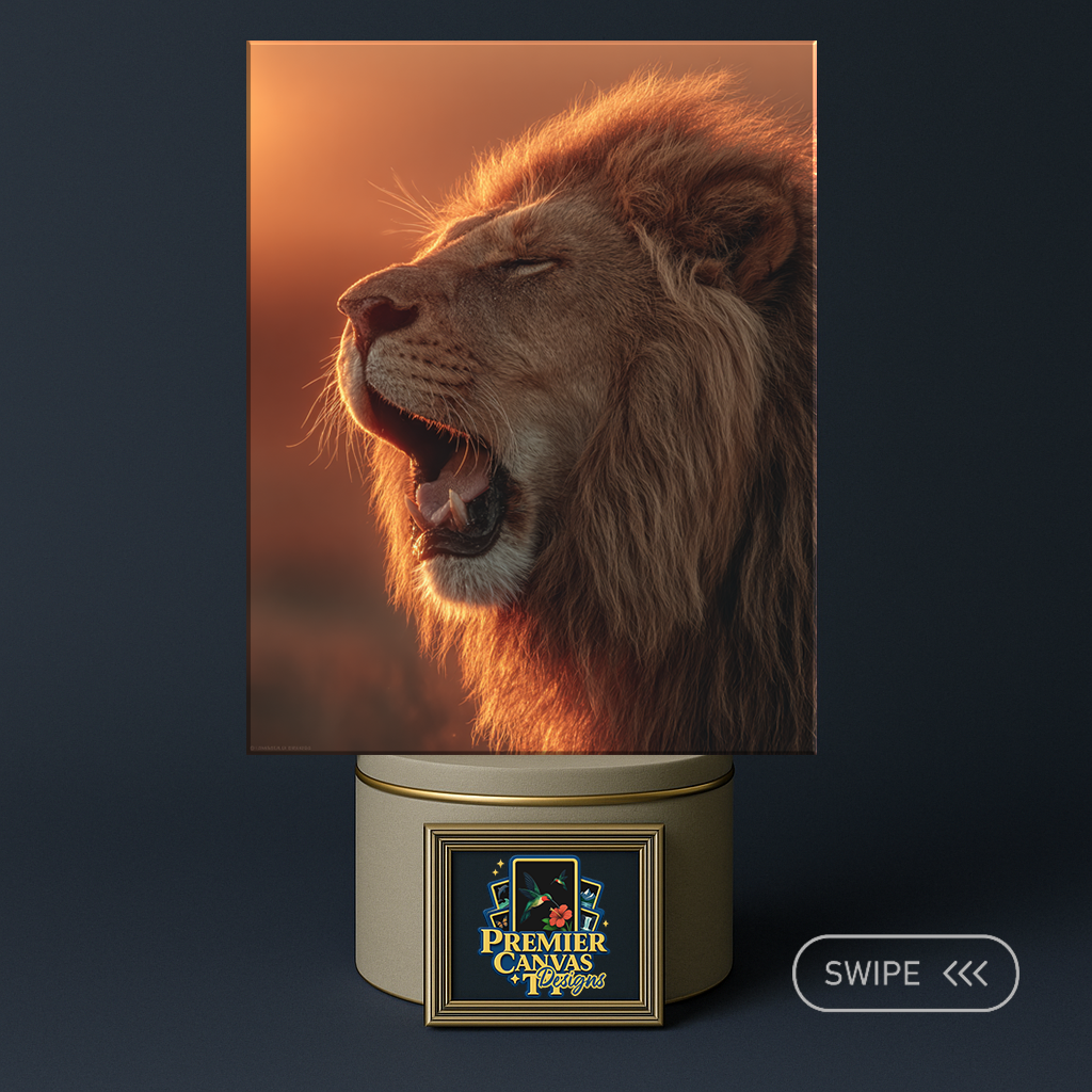 Big cat wildlife canvas art 33
