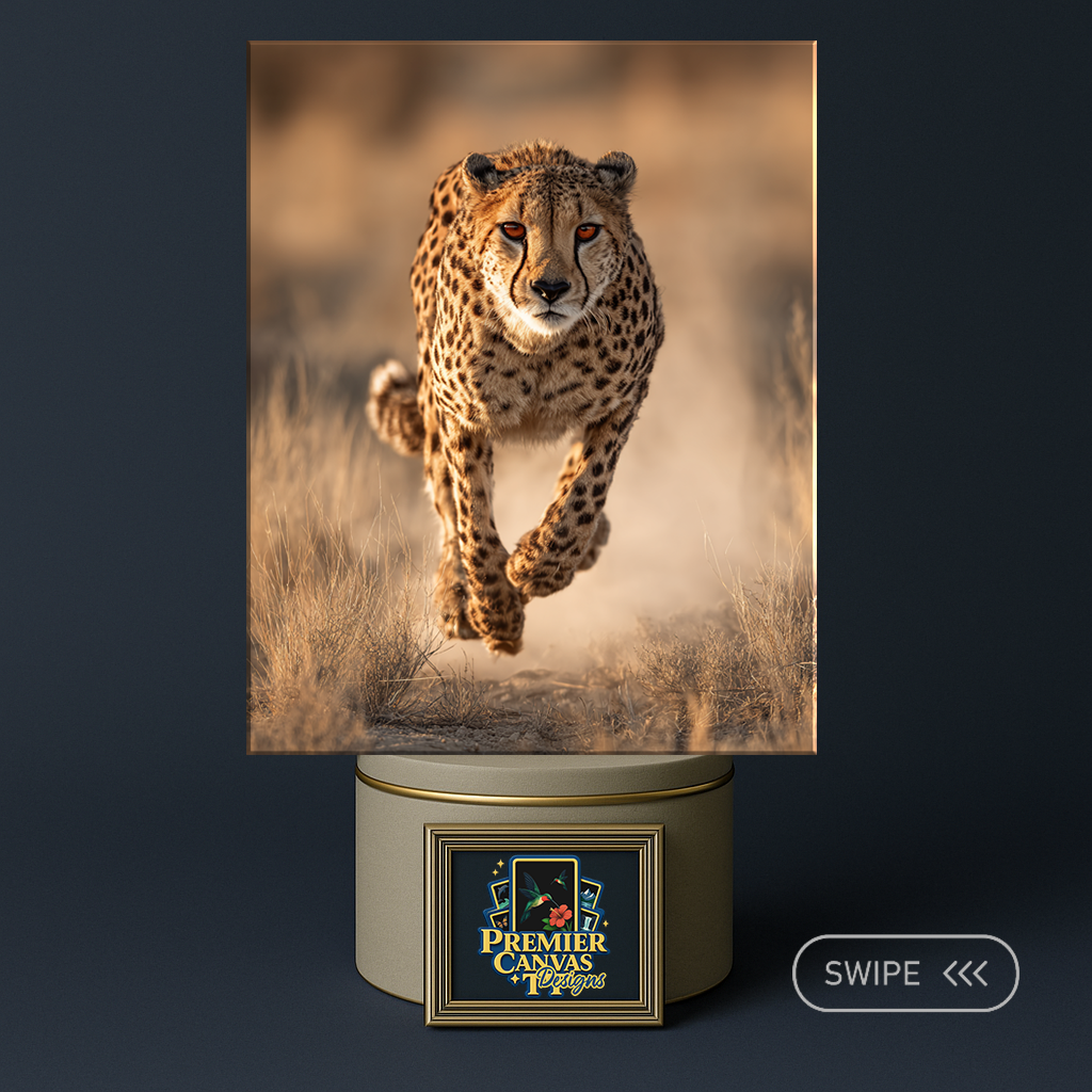 Big cat wildlife canvas art 36