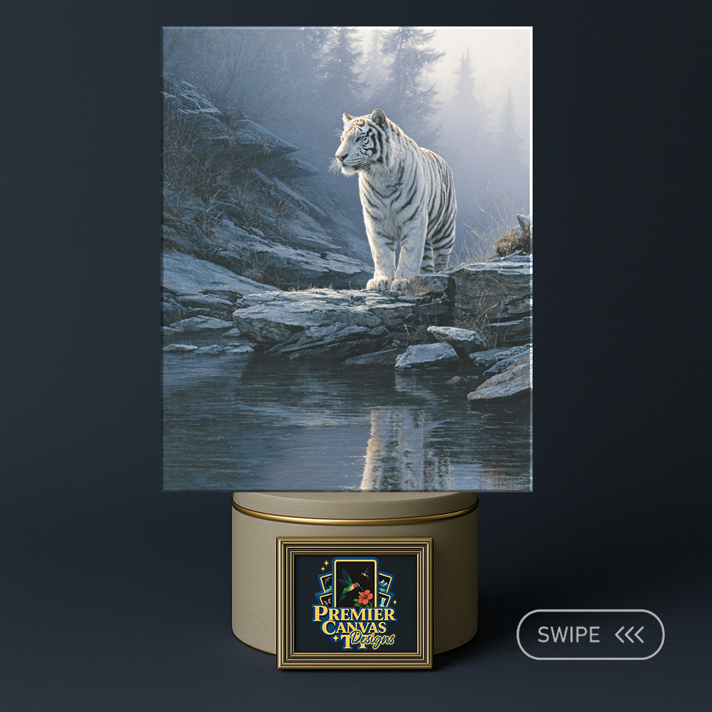 Big cat wildlife canvas art 37