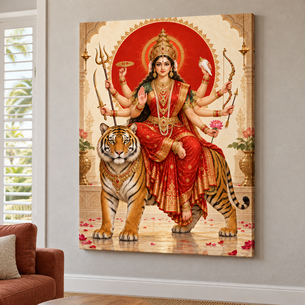 Durga Vermilion Sun