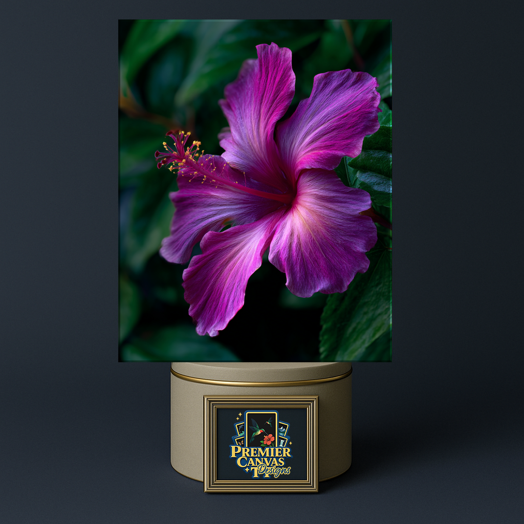 Violet Hibiscus