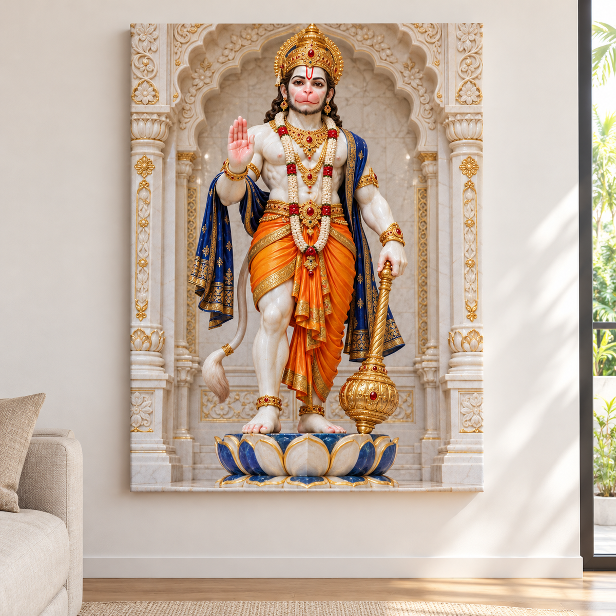 Hanuman Polychrome Marble