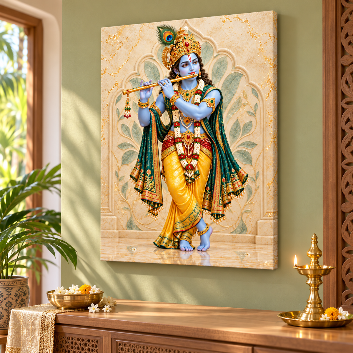 Krishna Yellow Peacock
