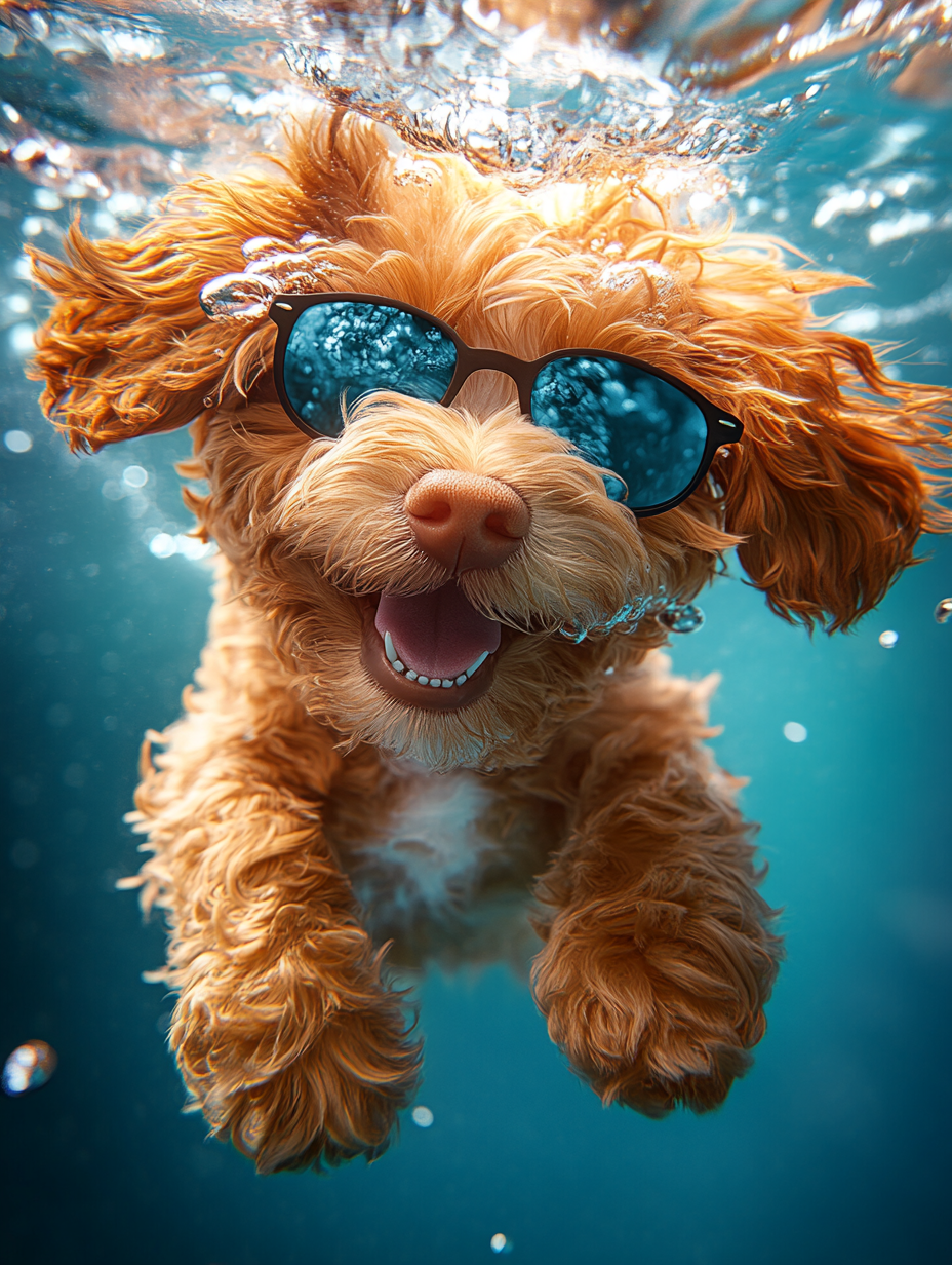 Poolside Pup