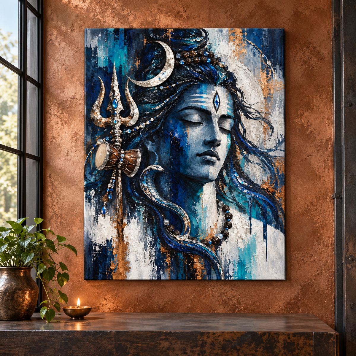 Shiva Indigo Copper