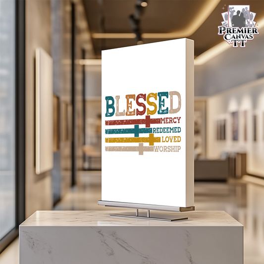 Blessed Worship Canvas