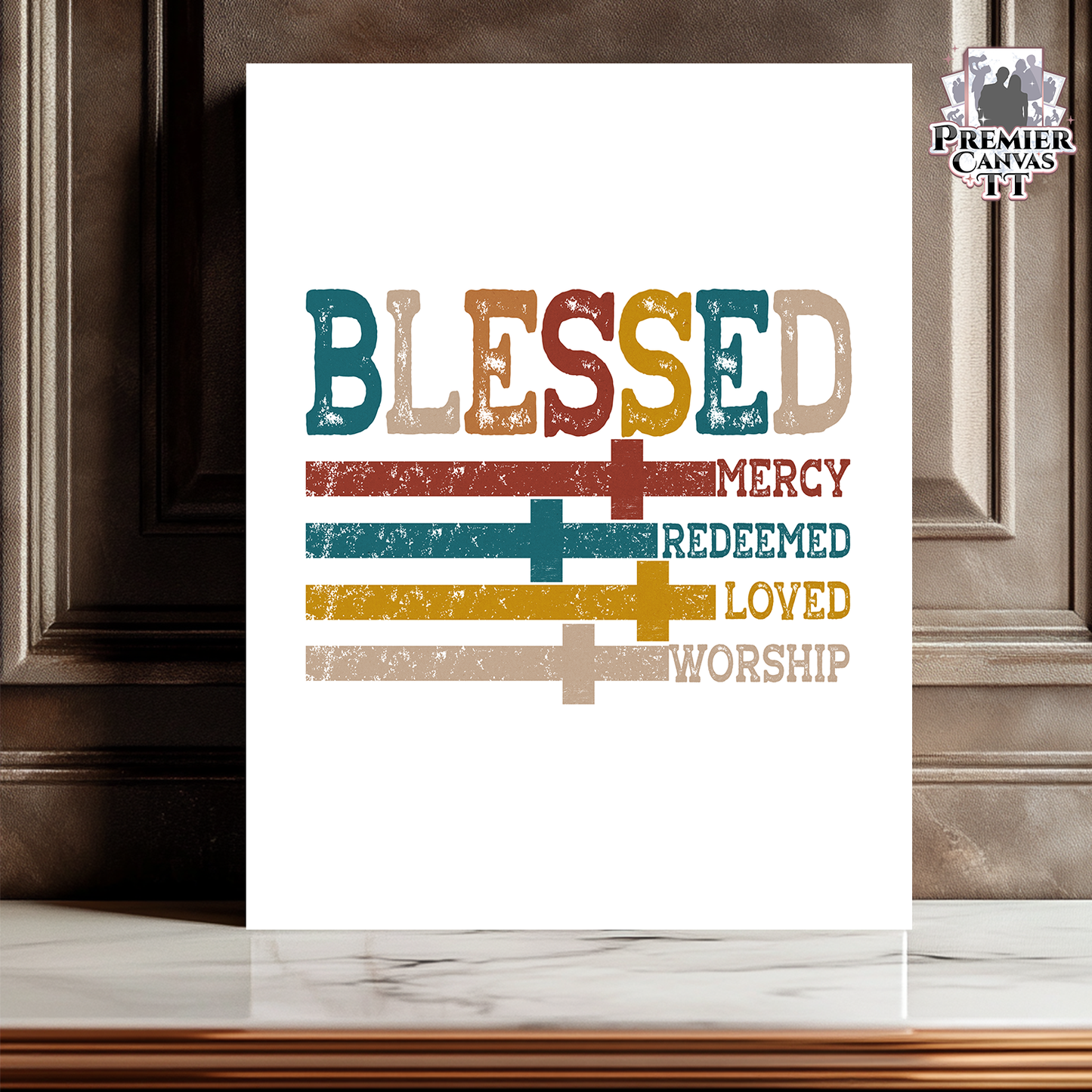 Blessed Worship Canvas