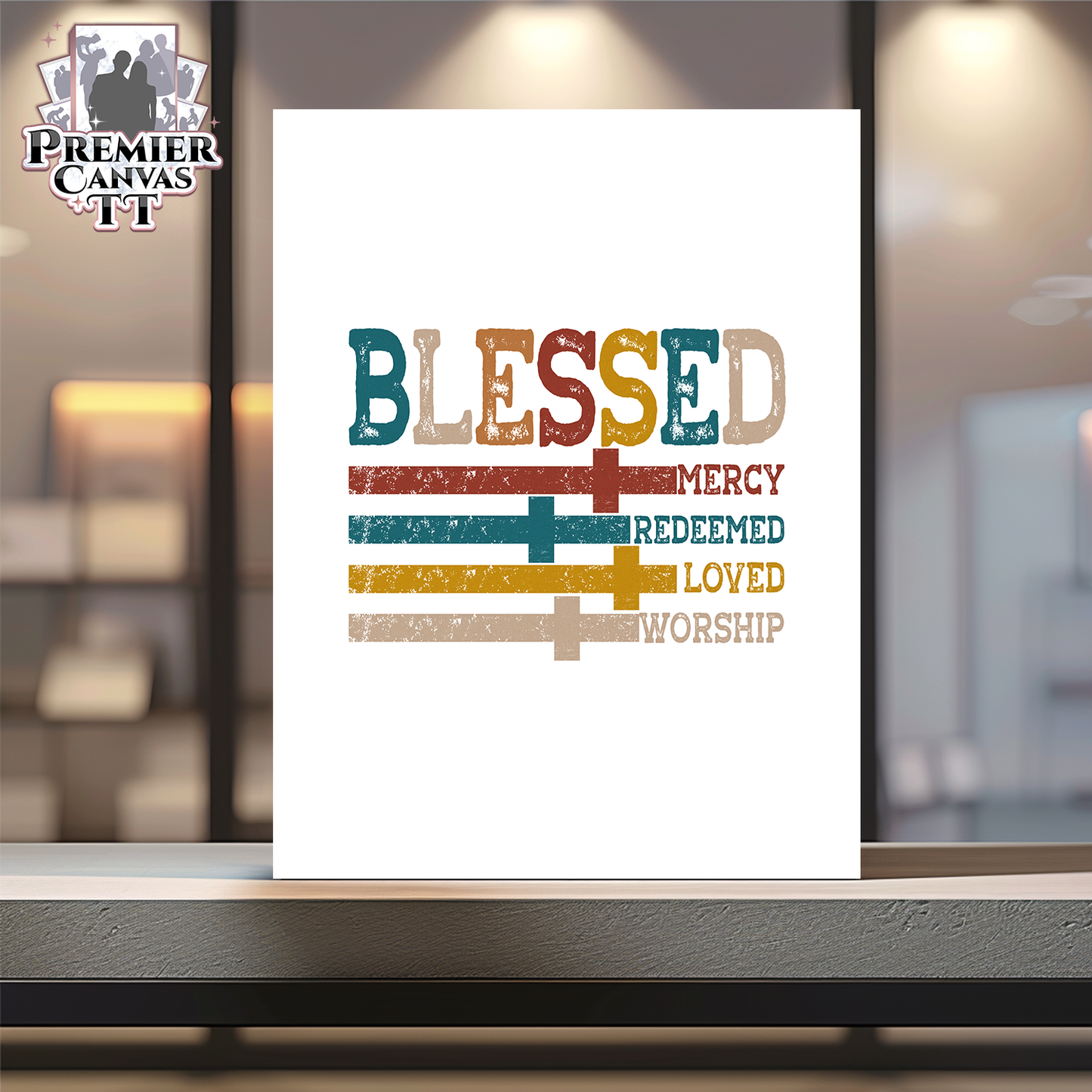 Blessed Worship Canvas