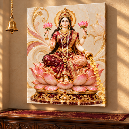 Lakshmi Burgundy