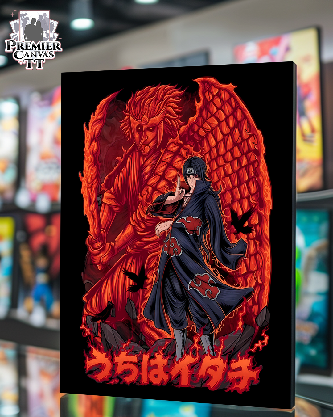 Itachi's God of War Canvas