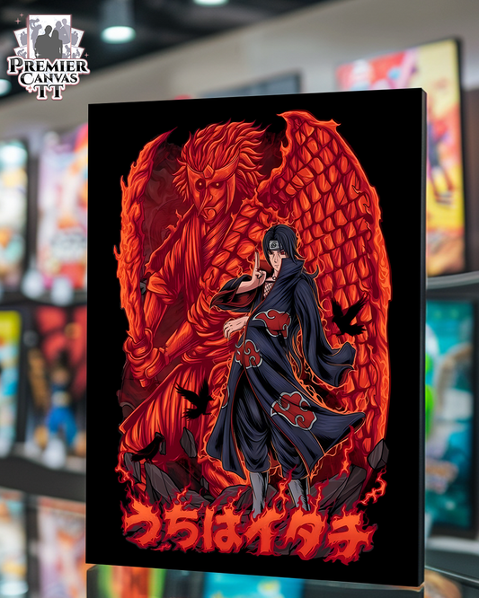 Itachi's God of War Canvas