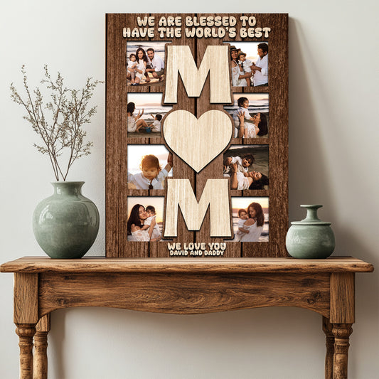 World's Best Mom Collage