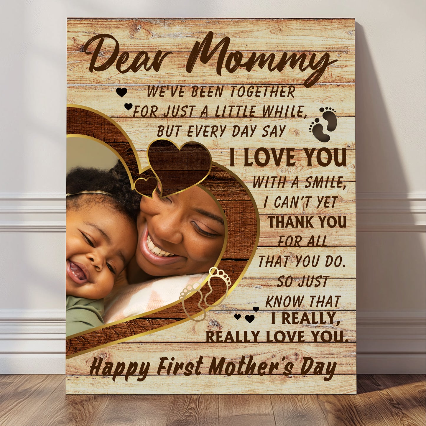 Dear Mommy Canvas