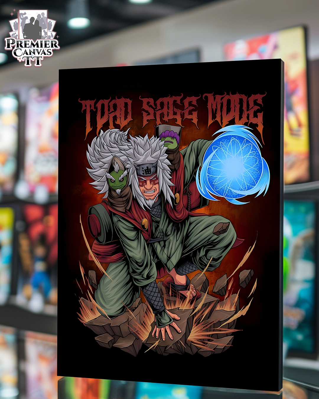 Toad Sage Rasengan Art