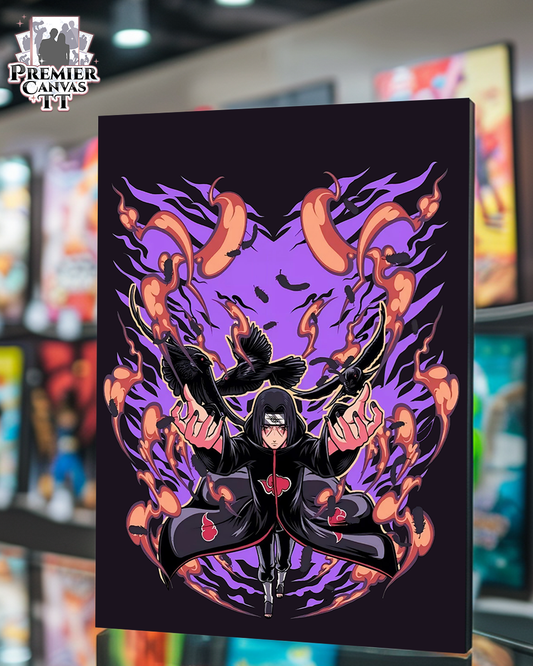 Itachi's Mangekyou Canvas