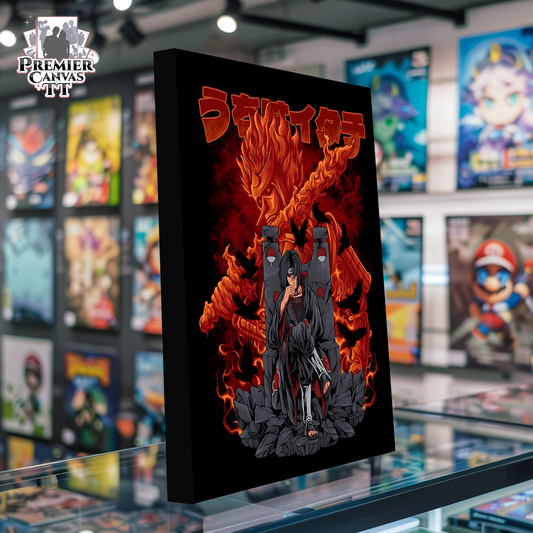 Itachi's Crimson Susanoo Canvas