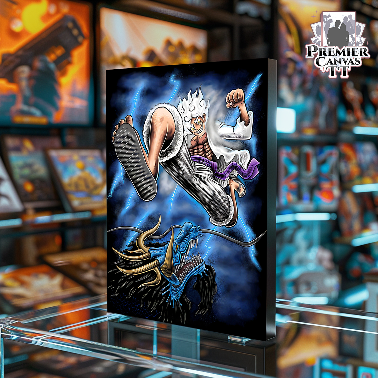 Luffy vs. Kaido Canvas