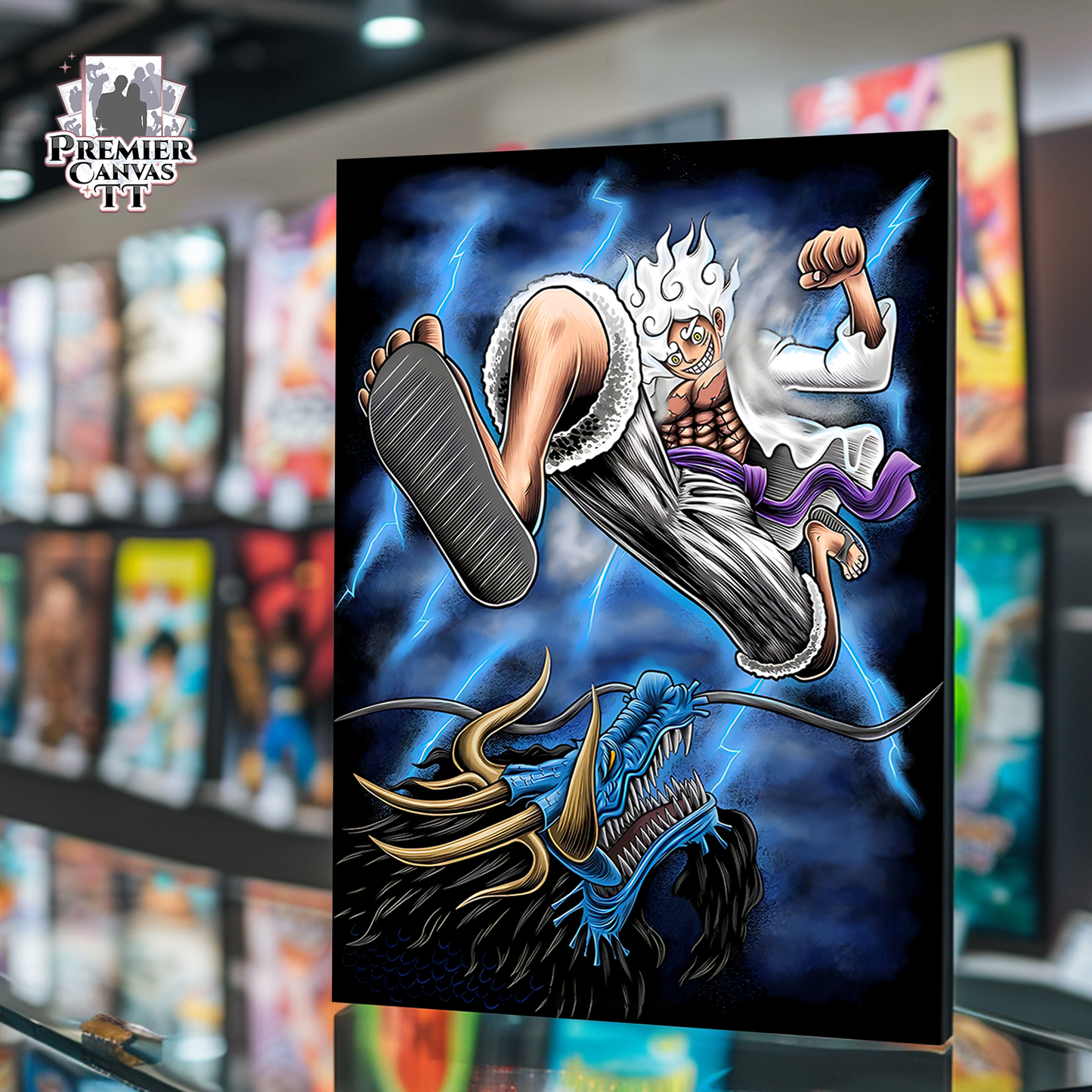 Luffy vs. Kaido Canvas