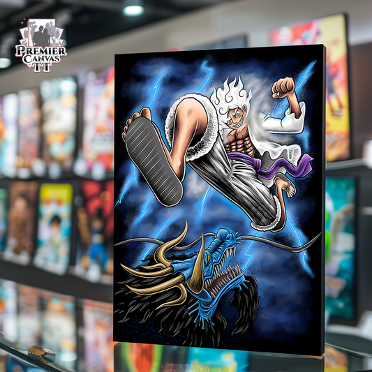Luffy vs. Kaido Canvas