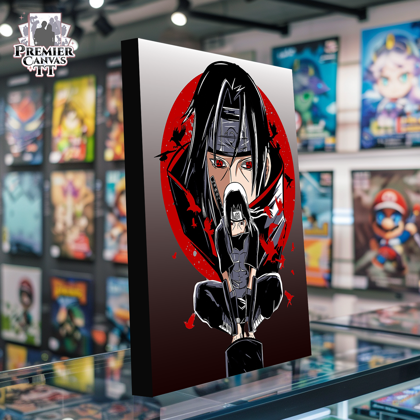 Brotherly Bond - Itachi & Sasuke Canvas
