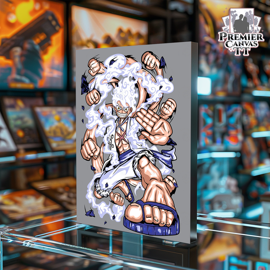 Multi-Armed Luffy Canvas