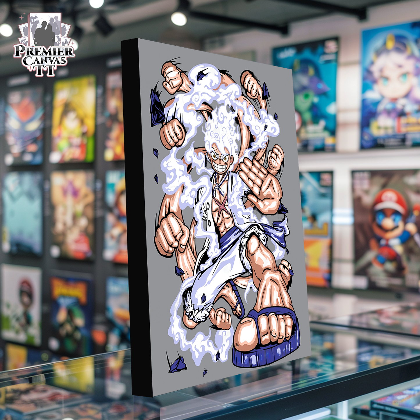 Multi-Armed Luffy Canvas