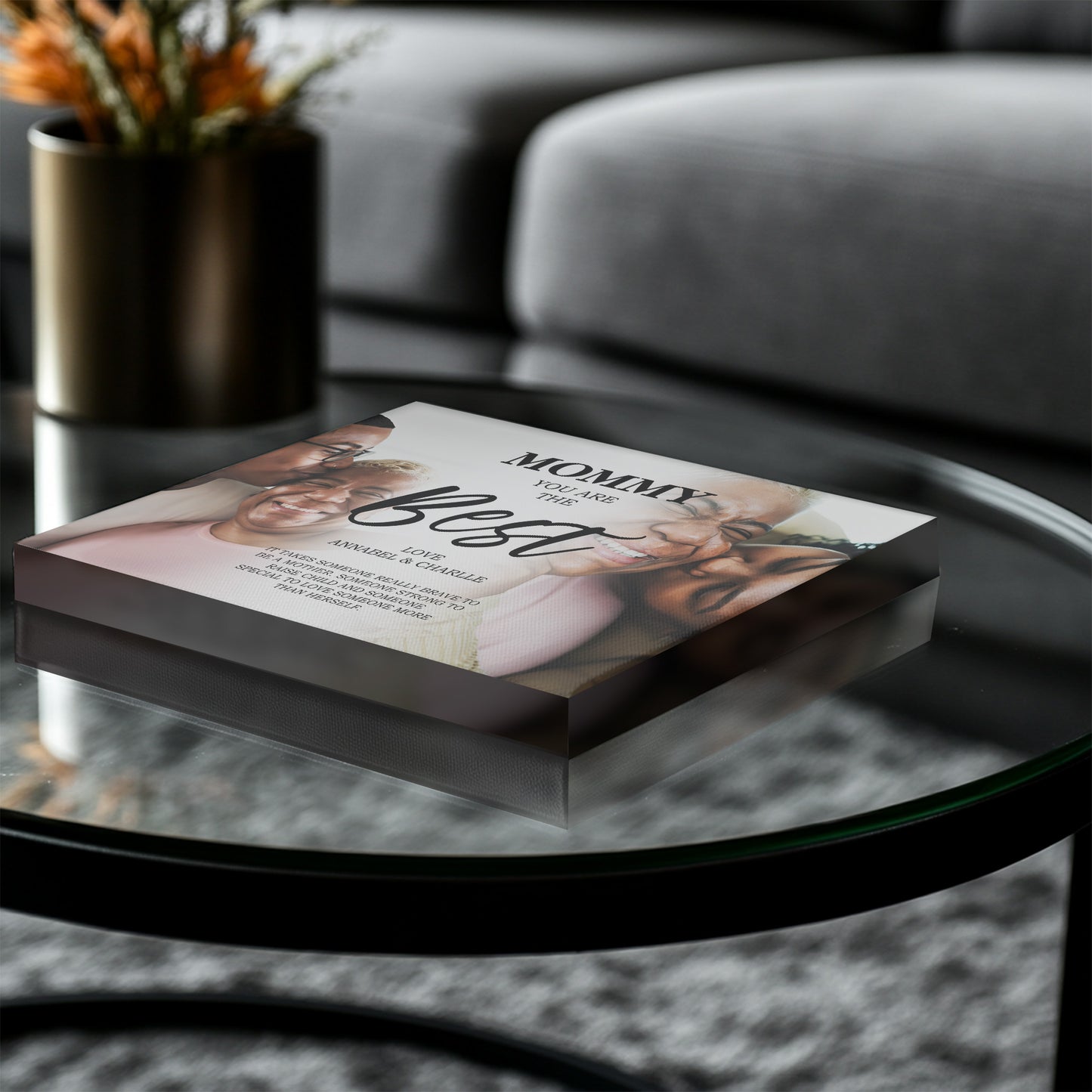 Mommy You Are The Best Canvas