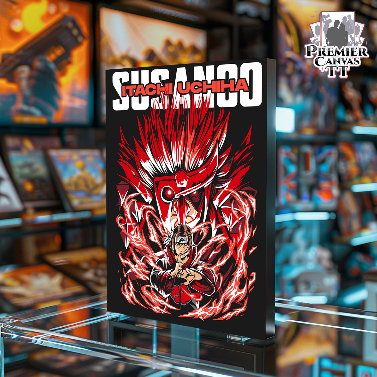 Uchiha's Phantom Cage Canvas
