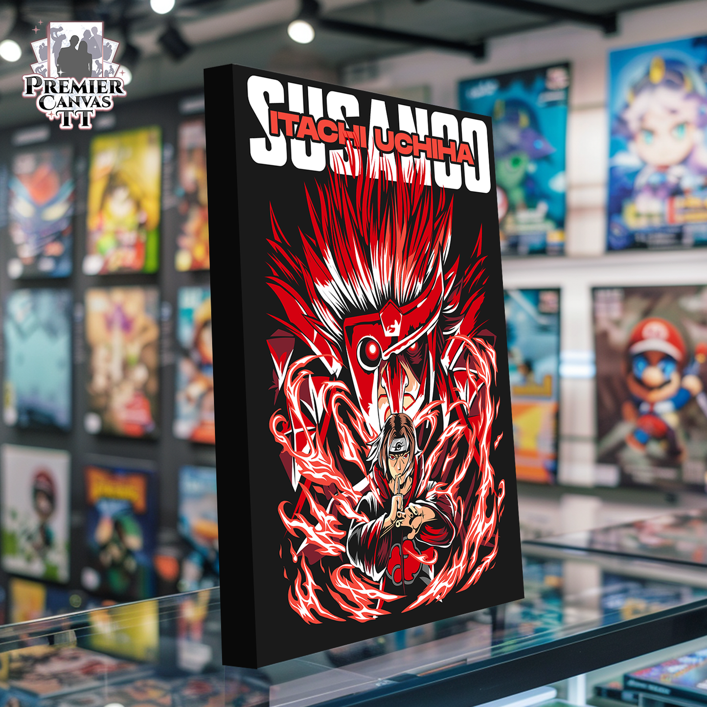 Uchiha's Phantom Cage Canvas