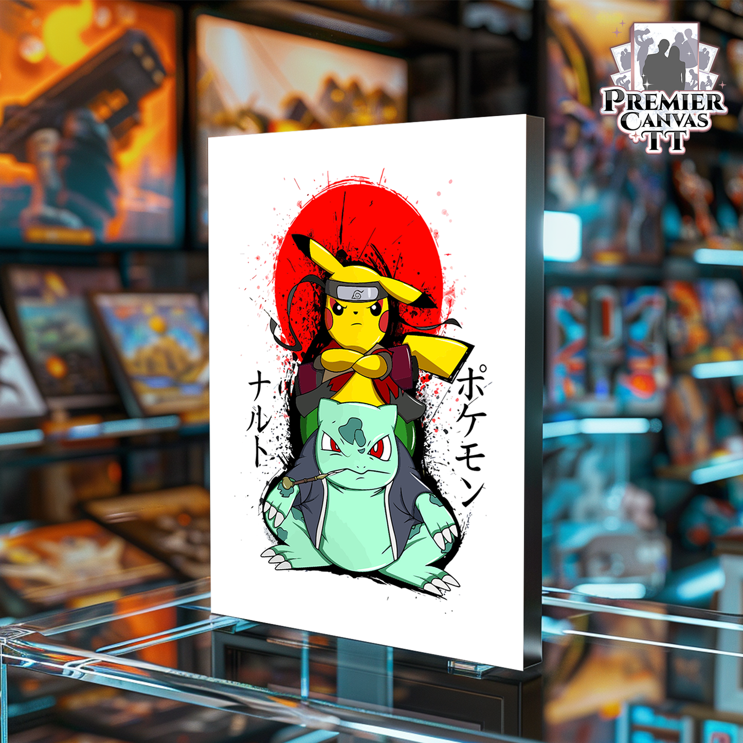 Pokémon Ninja Canvas Art