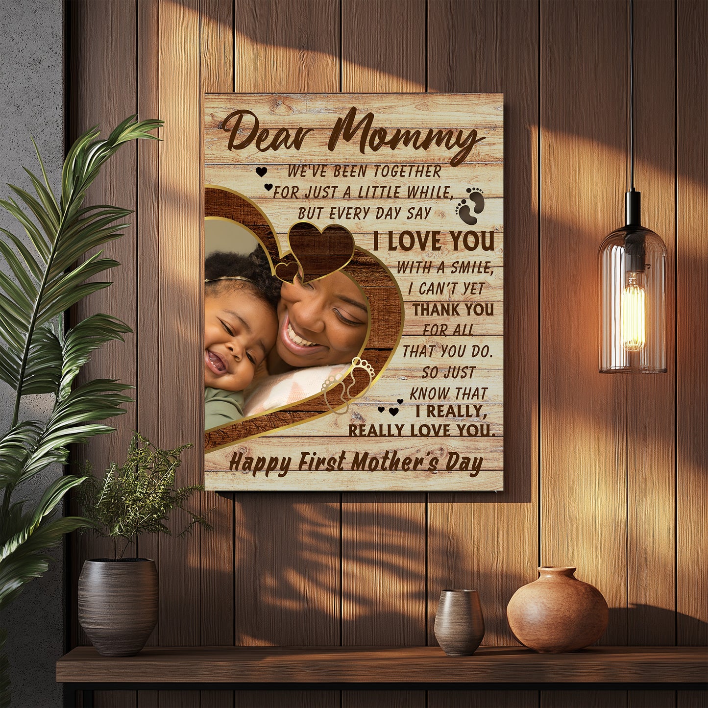 Dear Mommy Canvas