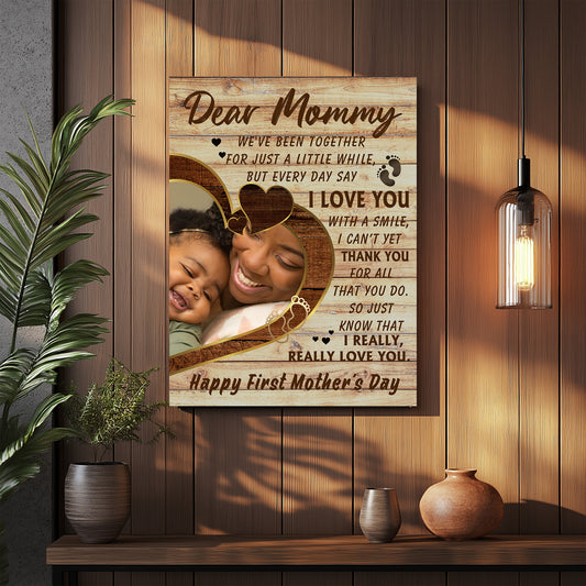 Dear Mommy Canvas