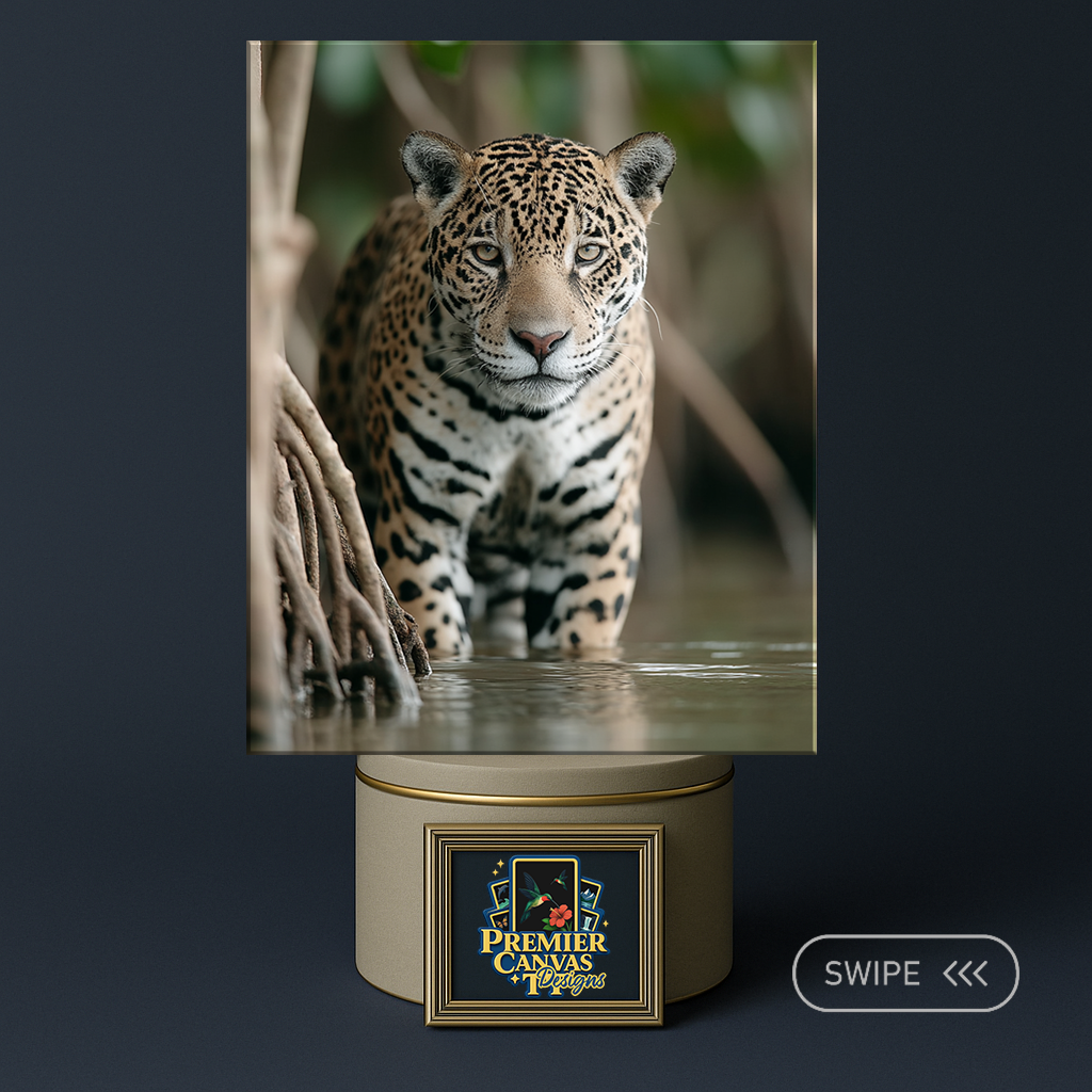 Big cat wildlife canvas art 10