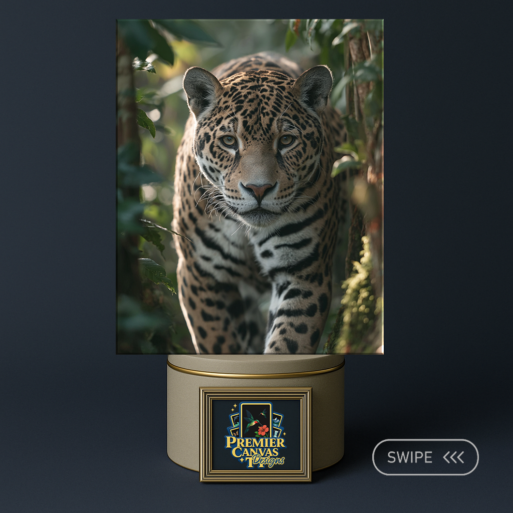 Big cat wildlife canvas art 12
