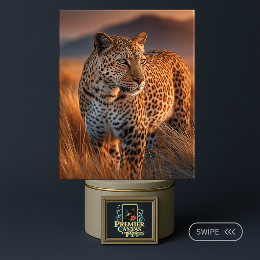 Big cat wildlife canvas art 13