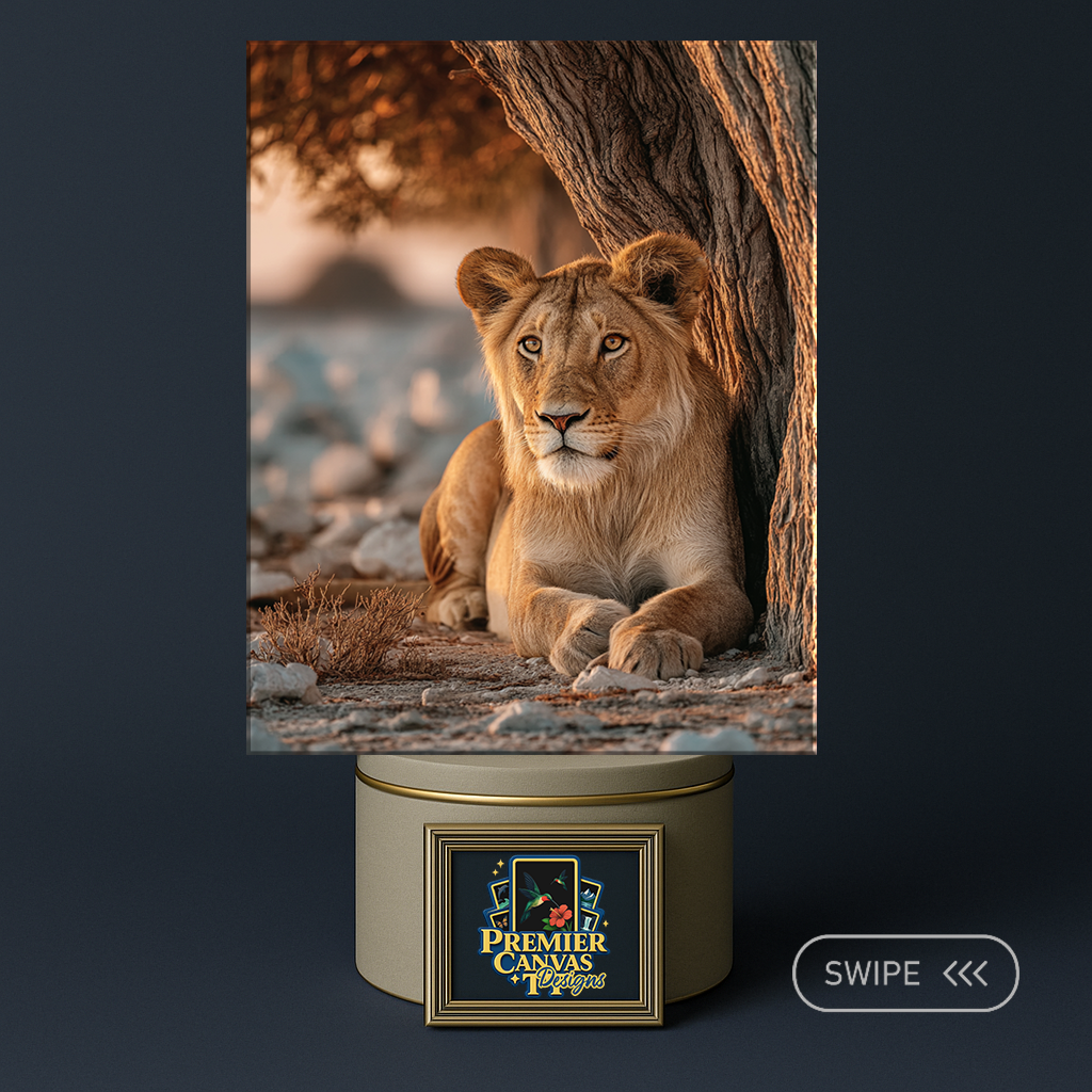 Big cat wildlife canvas art 14