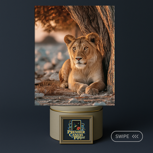 Big cat wildlife canvas art 14